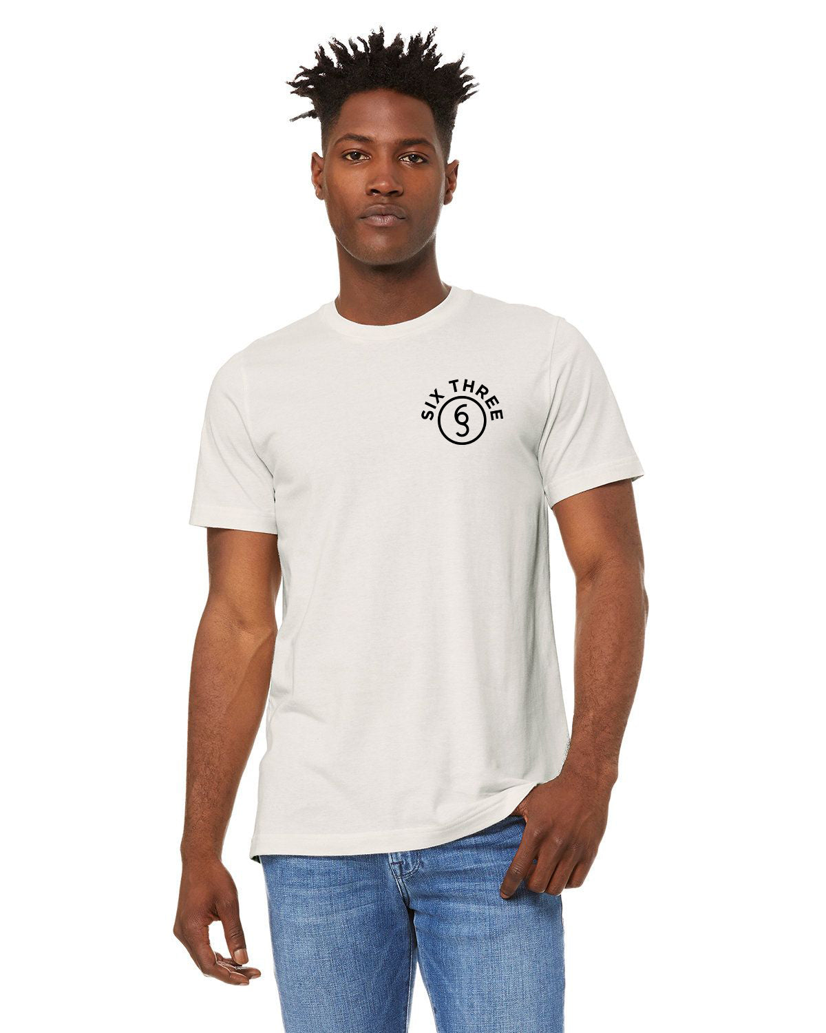 Vintage white tee top
